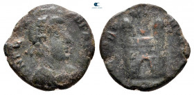 Flavius Victor AD 387-388. Aquileia. Nummus Æ
