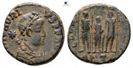 Honorius AD 393-423. Antioch. Follis Æ