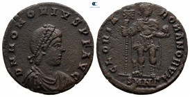 Honorius AD 393-423. Nicomedia. Follis Æ