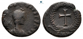Theodosius II AD 402-450. Cyzicus. Follis Æ