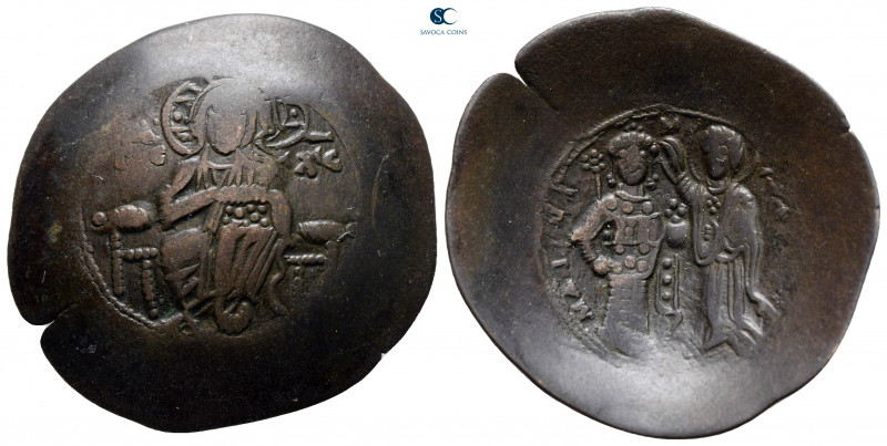 Manuel I Comnenus AD 1143-1180. Constantinople
Trachy Æ

31 mm, 3,96 g


...