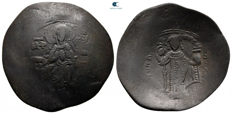 Manuel I Comnenus AD 1143-1180. Constantinople
Trachy Æ

30 mm, 3,07 g


...