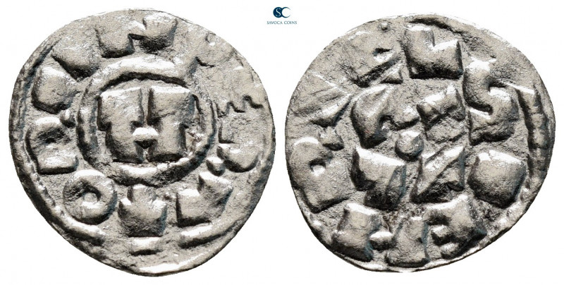 Italy. Lucca. Henry II AD 1004-1024. 
Denier AR

15 mm, 0,66 g



very fi...