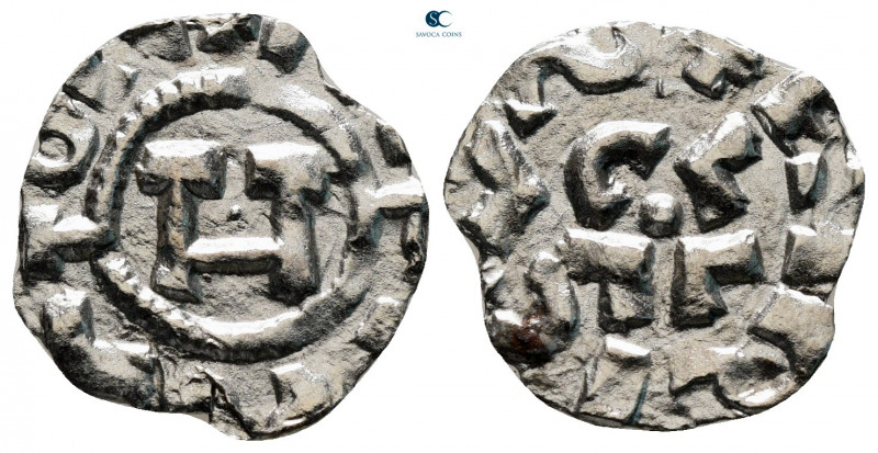 Italy. Lucca. Henry II AD 1004-1024. 
Denier AR

16 mm, 0,66 g



very fi...