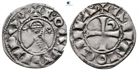 Principality of Antioch. Antioch. Bohemond III AD 1163-1201. Denier AR