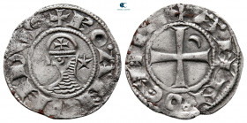 Principality of Antioch. Antioch. Bohemond III AD 1163-1201. Denier AR