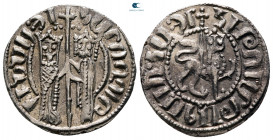 Cilician Armenia. Royal. Hetoum I, with Zabel AD 1226-1270. Tram AR