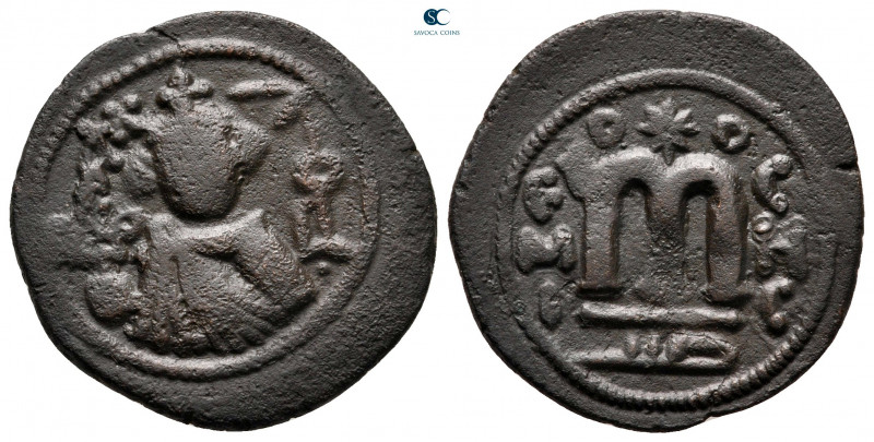 Umayyad Caliphate. Hims (Emesa) mint. Time of 'Abd al-Malik ibn Marwan AH 65-86....