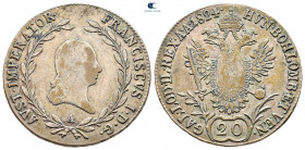 Austria. Franz II AD 1792-1806. 20 Kreuzer