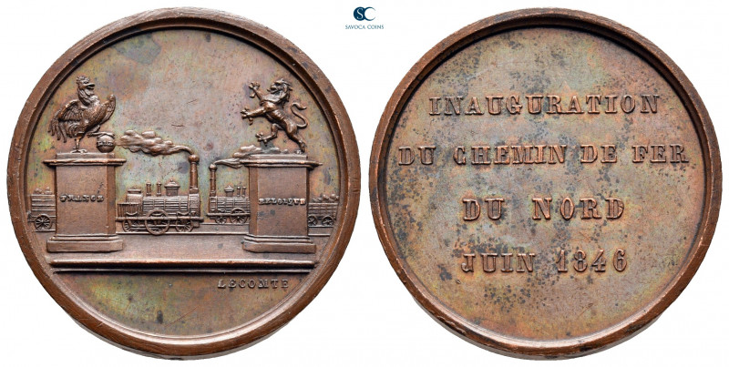 Belgium. AD 1846.
Medal CU

27 mm, 8,70 g



extremely fine