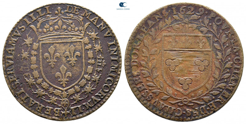 France. AD 1629.
Jeton CU

27 mm, 5,68 g



very fine