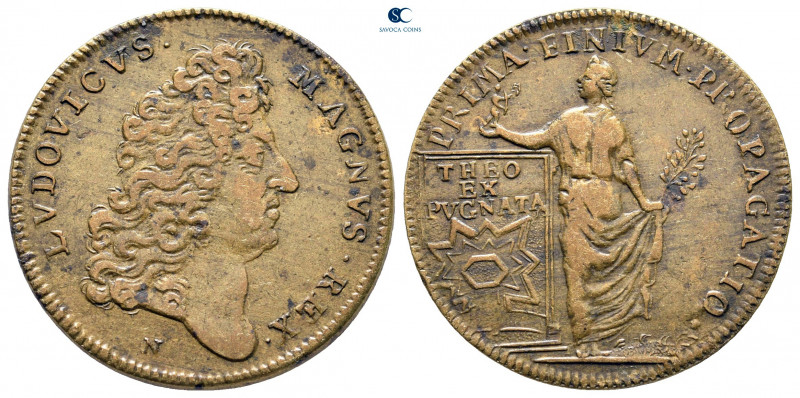 France. Louis XIV 'the Sun King' AD 1643-1715.
Jeton CU

26 mm, 5,60 g


...