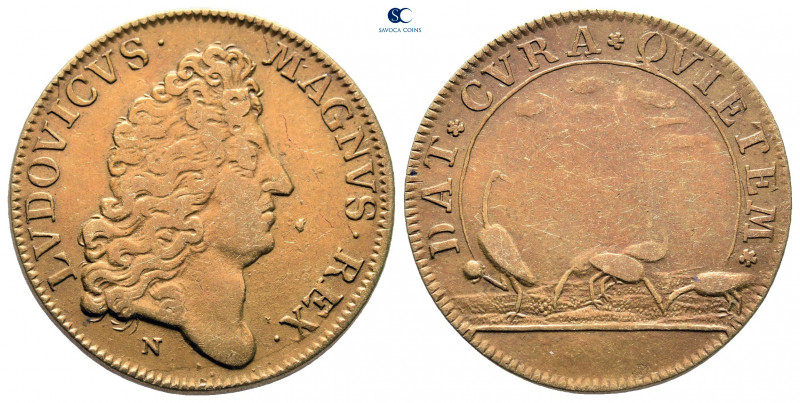 France. Louis XIV 'the Sun King' AD 1643-1715.
Jeton CU

25 mm, 5,03 g


...