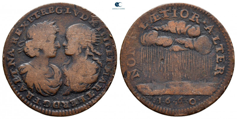 France. AD 1660.
Jeton CU

26 mm, 4,53 g



very fine