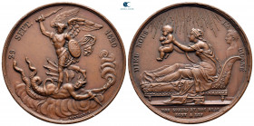France.  AD 1820. Medal CU