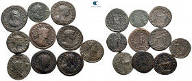 Lot of ca. 10 roman antoniniani of Probus, Tetricus I, Diocletianus, Aurelianus and Gallienus / SOLD AS SEEN, NO RETURN!
nearly very fine
