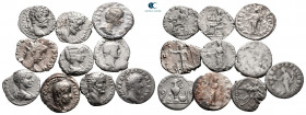 Lot of ca. 10 roman denari of Septimius Severus, Severus Alexander, Marcus Aurelius and Julia Domna / SOLD AS SEEN, NO RETURN!very fine