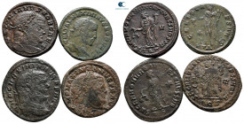 Lot of 4 coins of Maximianus Herculius / SOLD AS SEEN, NO RETURN!
very fine