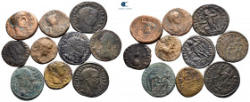 Lot of ca. 10 ancient bronze coins / SOLD AS SEEN, NO RETURN!
nearly very fine