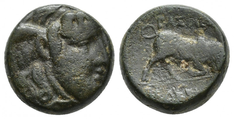 Seleukeia on the Tigris. Seleucid Kings, Seleukos I (312-281 BC). Æ 16.2mm, 7g. ...