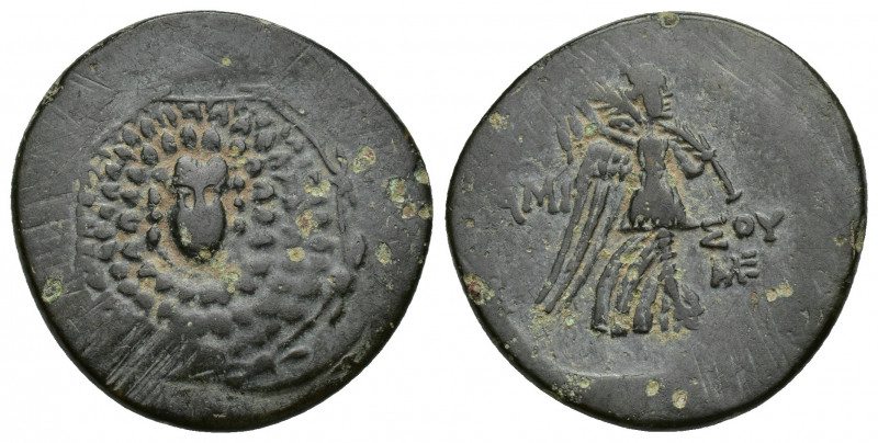 Pontos. Amisos. Time of Mithradates VI Eupator circa 120-63 BC. Bronze 24.3mm, 7...