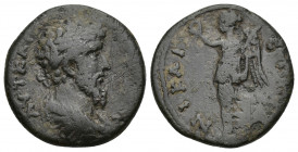 Bithynia Nicaea Marcus Aurelius 161-180 AD. 7.2g 23.3mm obv: ΑΥΤ ΚΑΙ ? laureate-headed bust of Marcus Aurelius rev: ΝΙΚΑΙ? Nike advancing, l., holding...
