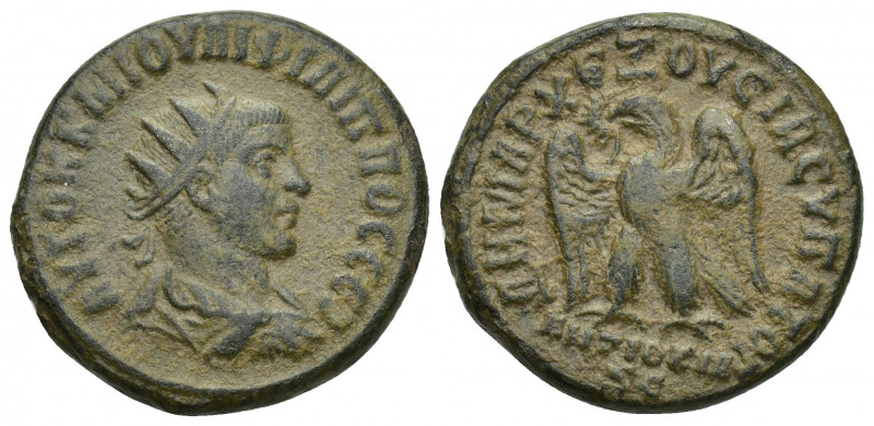 Seleucis and Pieria. Antioch. Philip I Arab AD 244-249. Tetradrachm 26.3 mm, 11....
