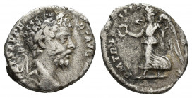 Septimius Severus (AD 193-211). AR denarius (17.6mm, 3.3g). Rome, AD 196-197. L SEPT SEV PERT-AVG IMP VIII, laureate head of Septimius Severus right /...