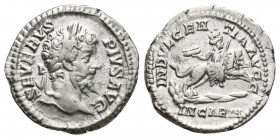 Septimius Severus. A.D. 193-211. AR denarius (19 mm, 3.1 g). Rome, A.D. 204. SEVERVS PIVS AVG, laureate head of Septimius Severus right / INDVLGEN-TIA...