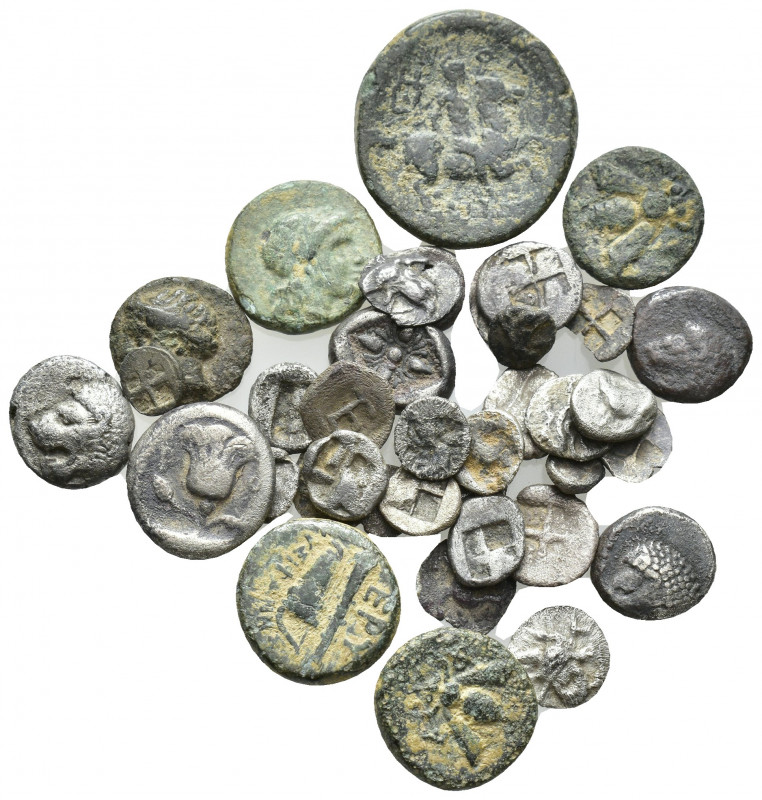 Ancien coins mixed lot.39 pieces SOLD AS SEEN NO RETURNS.