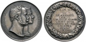 Altdeutsche Münzen und Medaillen 
 Brandenburg-Preußen 
 Wilhelm I. 1861-1888 
 Silbermedaille o.J. (1931) von Kullrich (unsigniert). Ähnlich wie v...