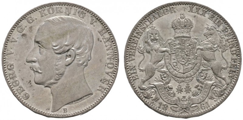 Altdeutsche Münzen und Medaillen 
 Braunschweig-Calenberg-Hannover 
 Georg V. ...