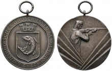 Altdeutsche Münzen und Medaillen 
 Gengenbach (Baden), Stadt 
 Tragbare, mattierte Silbermedaille 1928 von B.H. Mayer, auf das 2. Mittelbadische Gau...