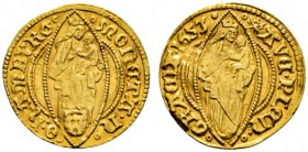 Altdeutsche Münzen und Medaillen 
 Hamburg, Stadt 
 Dukat 1653. Gaed. 101, Fr. 1100. 3,44 g. leicht gewellt, sehr schön-vorzüglich