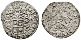 Altdeutsche Münzen und Medaillen 
 Lippe-Detmold 
 Simon VII. 1613-1627. Kipper-12 Kreuzer (guthaltiger Doppelschilling) 1621 -Detmold-. Grote 107 v...