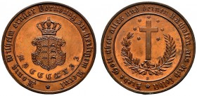 Altdeutsche Münzen und Medaillen 
 Württemberg 
 Wilhelm I. 1816-1864 
 Bronzene Prämienmedaille 1822 (verliehen 1822/23-ca. 1958) von G.A. Dietelb...