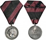 Altdeutsche Münzen und Medaillen 
 Württemberg 
 Karl 1864-1891 
 Silberne Karl-Olga-Medaille für Verdienste auf dem Gebiet der Nächstenliebe o.J. ...