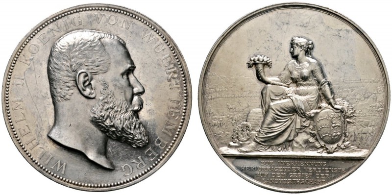 Altdeutsche Münzen und Medaillen 
 Württemberg 
 Wilhelm II. 1891-1918 
 Groß...