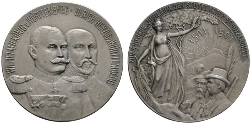Altdeutsche Münzen und Medaillen 
 Württemberg 
 Wilhelm II. 1891-1918 
 Matt...