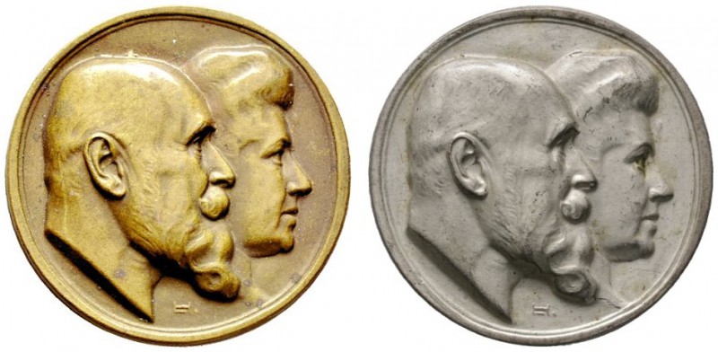 Altdeutsche Münzen und Medaillen 
 Württemberg 
 Wilhelm II. 1891-1918 
 Set ...