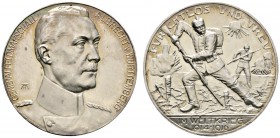 Altdeutsche Münzen und Medaillen 
 Württemberg 
 Herzog Albrecht 1865-1939 
 Silbermedaille 1916 von A. Hummel, auf die militärischen Ereignisse de...