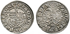 Altdeutsche Münzen und Medaillen 
 Württemberg-Mömpelgard 
 Friedrich 1581-1608 
 2 Kreuzer 1590 -Mömpelgard-. Mit Titulatur Kaiser Rudolf II. Inte...