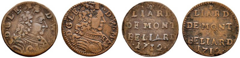 Altdeutsche Münzen und Medaillen 
 Württemberg-Mömpelgard 
 Leopold Eberhard 1...