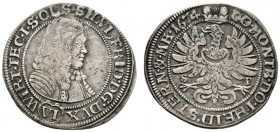 Altdeutsche Münzen und Medaillen 
 Württemberg-Öls 
 Sylvius Friedrich 1664-1697 
 6 Kreuzer 1674 -Öls-. Raff 33c var. (SILVI(!)..), Ebner 7 vgl., ...
