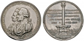 Altdeutsche Münzen und Medaillen 
 Württemberg-Öls 
 Karl Christian Erdmann 1744-1792 
 Silbermedaille 1791 von A. König, auf die Goldene Hochzeit....