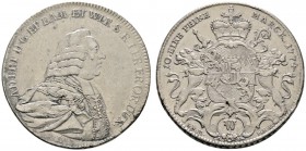 Altdeutsche Münzen und Medaillen 
 Würzburg-Bistum 
 Adam Friedrich von Seinsheim 1755-1779 
 Konventionstaler 1774. Stempel von Riesing. Helm. 763...