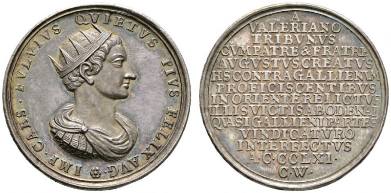 Thematische Medaillen 
 Medailleure. Christian Wermuth (1661-1739) 
 Silberne ...
