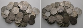 Lots altdeutscher Münzen und Medaillen 
 Ca. 160 Stücke: SACHSEN . Diverse 1/24 und 1/12 Taler aus dem 17. und 18. Jh. sowie verschiedene Kleinnomina...
