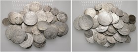 Lots altdeutscher Münzen und Medaillen 
 Ca. 55 Stücke: WÜRTTEMBERG-ÖLS . Diverse Prägungen aus der 2. Hälfte des 17. Jahrhunderts vom 15 Kreuzer bis...