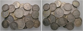 Lots altdeutscher Münzen und Medaillen 
 29 Stücke: ANHALT, Ausbeutetaler 1855 und 1862(2x); BAYERN; Kronentaler 1813, Doppeltaler 1844, Gulden 1840 ...
